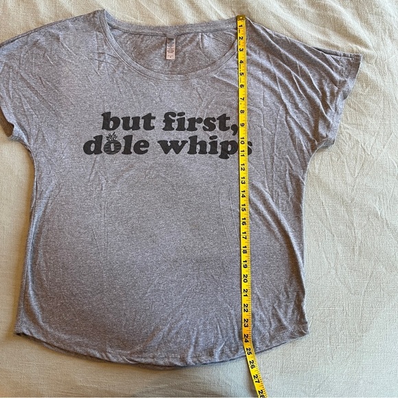 Disney World Disneyland But First Dole Whips Swing Top Graphic Tee - Picture 7 of 7